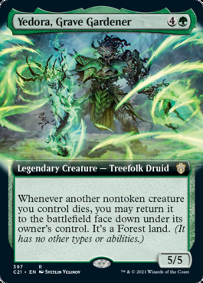Yedora, Grave Gardener (Extended Art) [Commander 2021] | Odin's Place