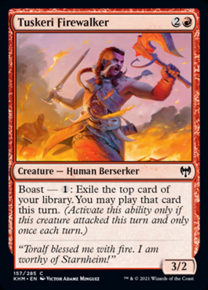 Tuskeri Firewalker [Kaldheim] | Odin's Place