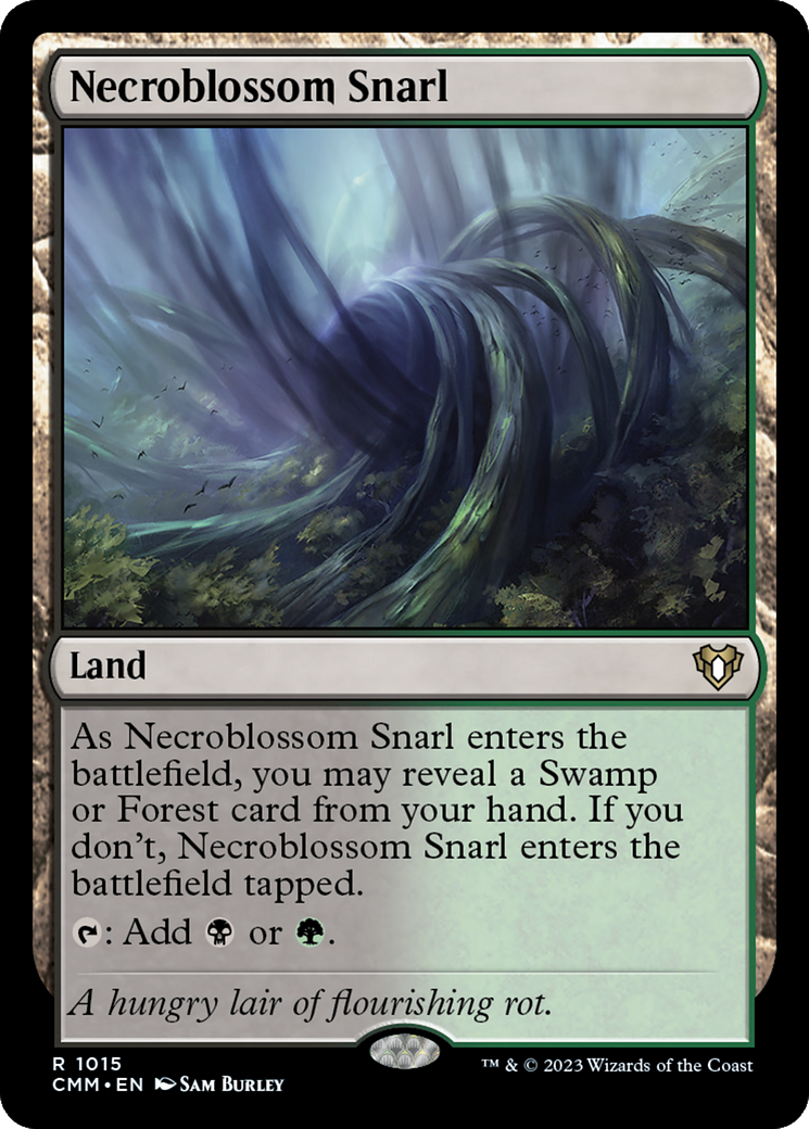 Necroblossom Snarl [Commander Masters] | Odin's Place
