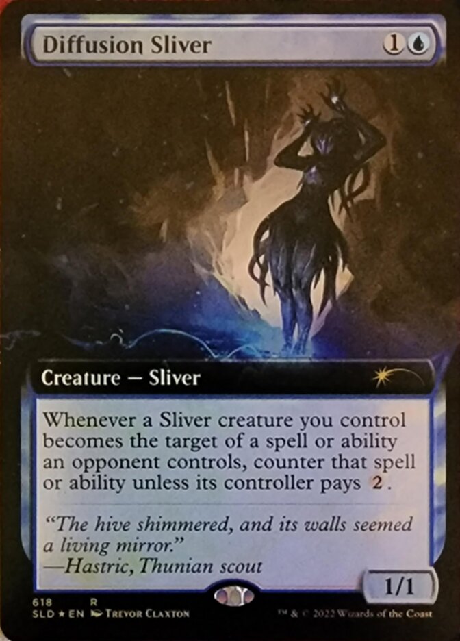 Diffusion Sliver (Extended Art) [Secret Lair Drop Promos] | Odin's Place