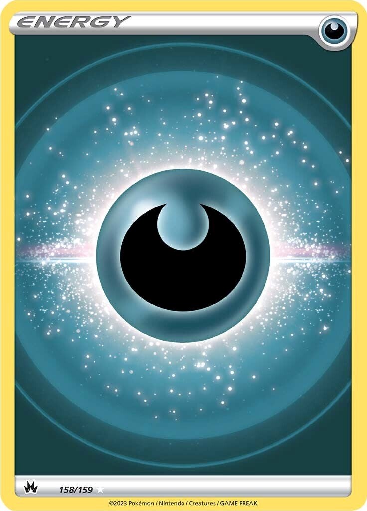 Darkness Energy (158/159) (Texture Full Art) [Sword & Shield: Crown Zenith] | Odin's Place