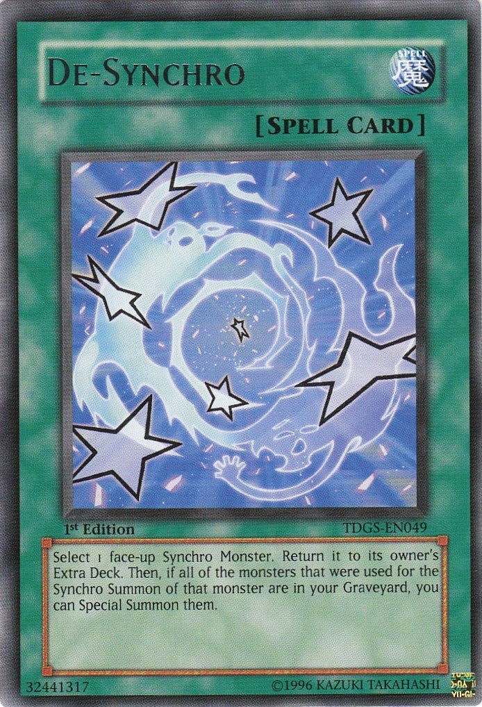 De-Synchro [TDGS-EN049] Rare | Odin's Place