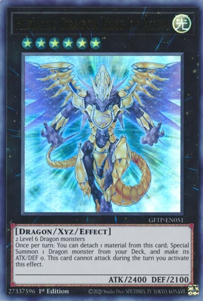 Hieratic Dragon King of Atum [GFTP-EN051] Ultra Rare | Odin's Place