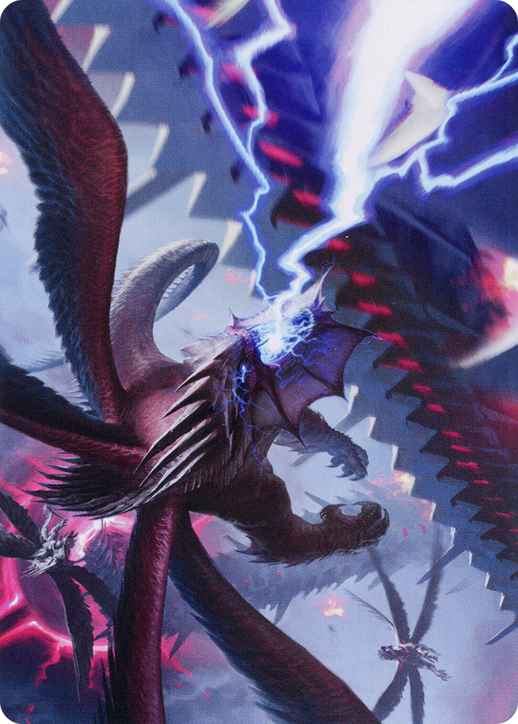 Defiant Thundermaw Art Card [March of the Machine Art Series] | Odin's Place