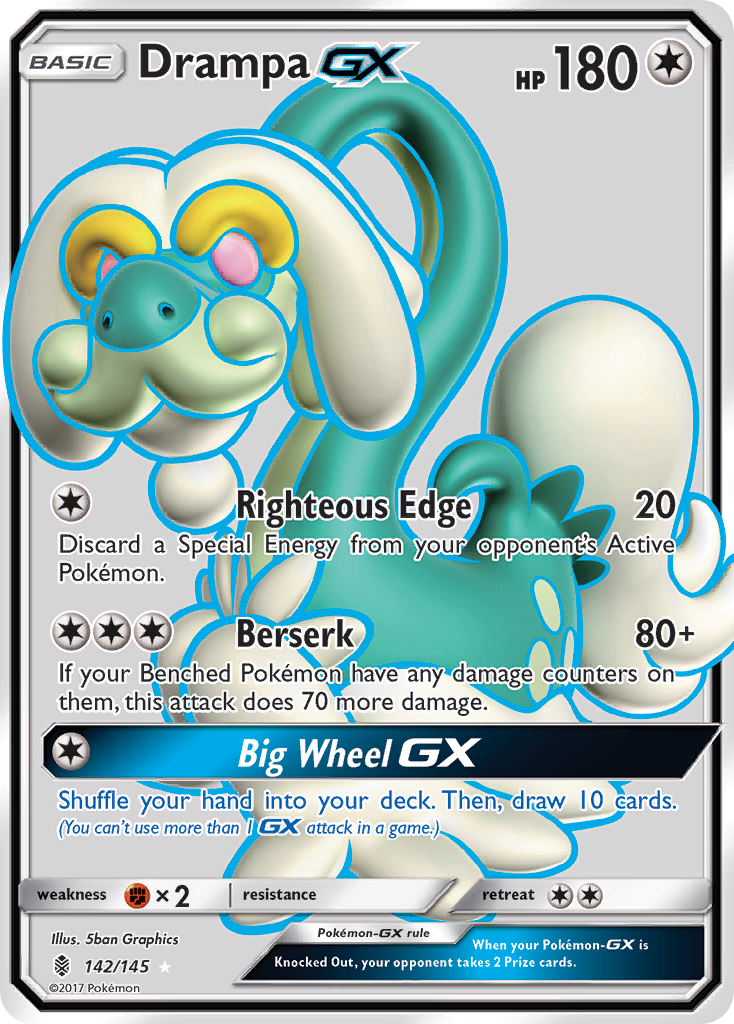 Drampa GX (142/145) [Sun & Moon: Guardians Rising] | Odin's Place