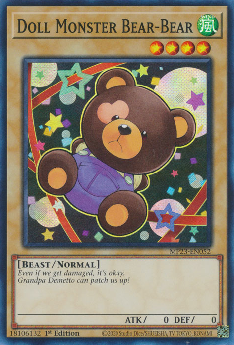 Doll Monster Bear-Bear [MP23-EN052] Super Rare | Odin's Place