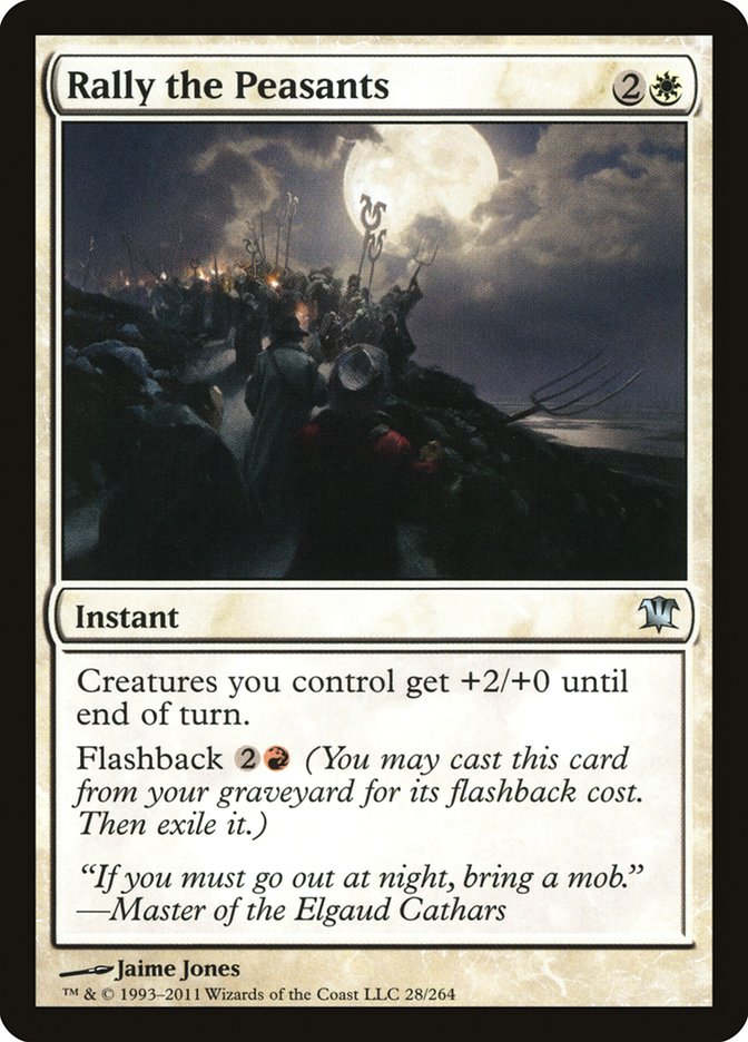 Rally the Peasants (28) [Innistrad] | Odin's Place