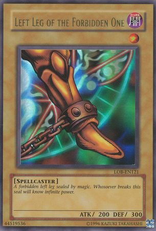 Left Leg of the Forbidden One [LOB-EN121] Ultra Rare | Odin's Place