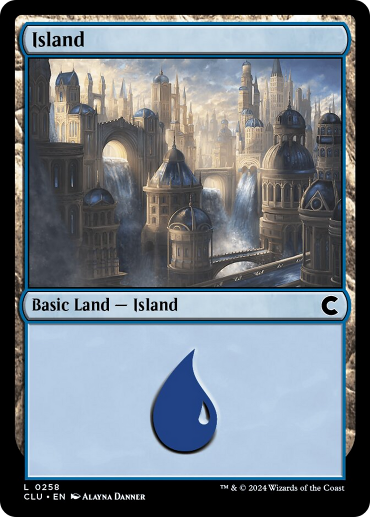 Island (0258) [Ravnica: Clue Edition] | Odin's Place
