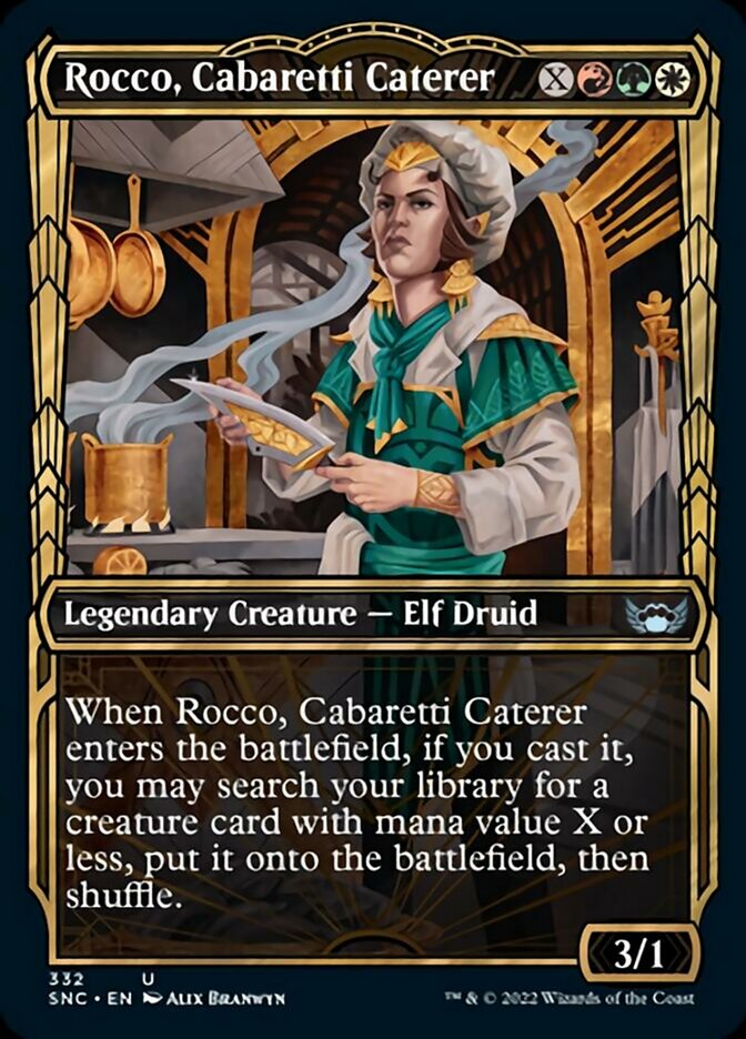 Rocco, Cabaretti Caterer (Showcase Golden Age) [Streets of New Capenna] | Odin's Place