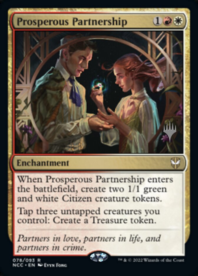 Prosperous Partnership (Promo Pack) [Streets of New Capenna Commander Promos] | Odin's Place