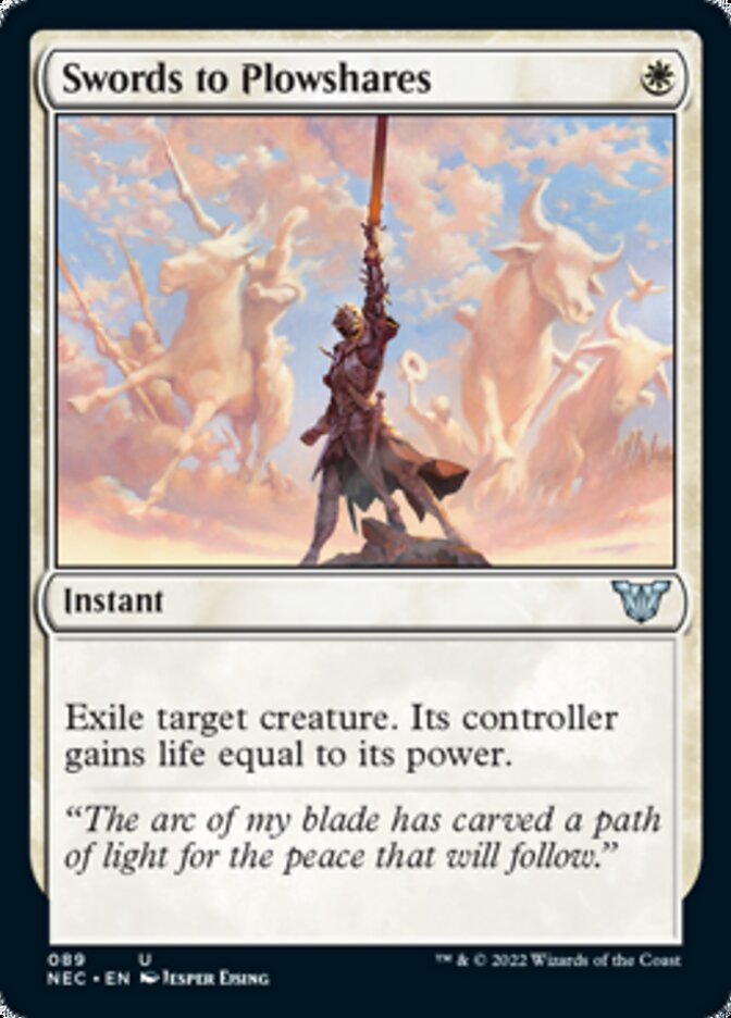 Swords to Plowshares [Kamigawa: Neon Dynasty Commander] | Odin's Place