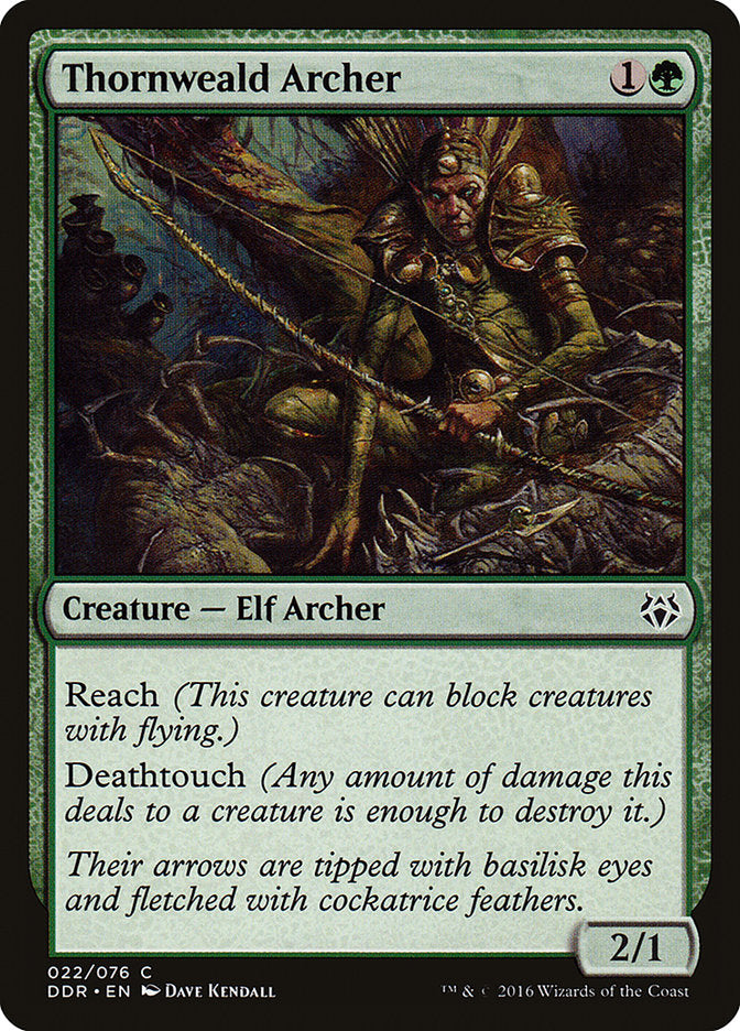 Thornweald Archer (22) [Duel Decks: Nissa vs. Ob Nixilis] | Odin's Place