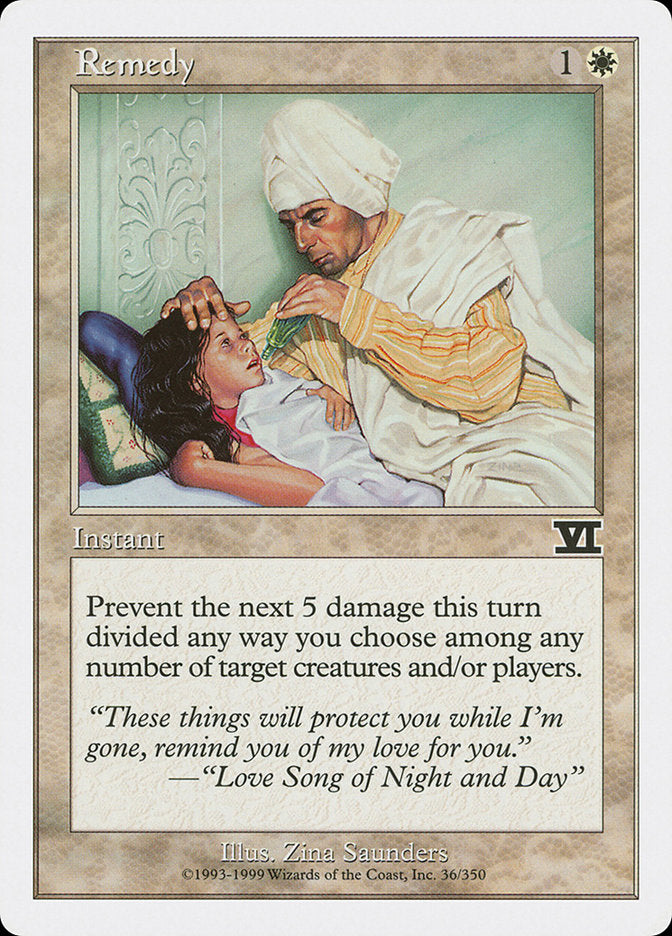 Remedy (36) [Classic Sixth Edition] | Odin's Place