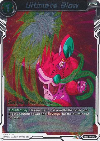 Ultimate Blow (BT8-103_PR) [Malicious Machinations Prerelease Promos] | Odin's Place