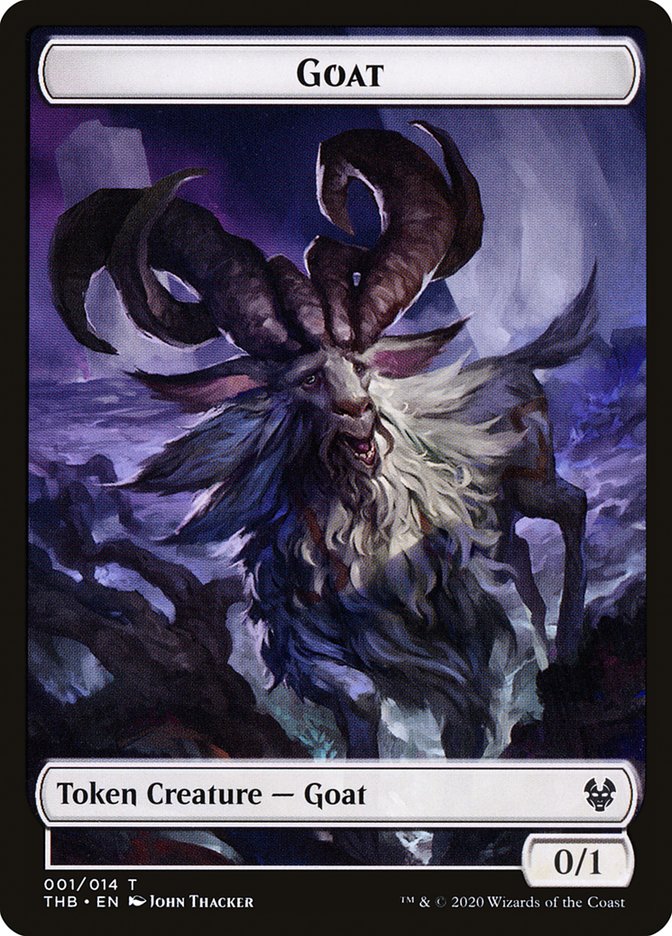 Goat Token [Theros Beyond Death Tokens] | Odin's Place