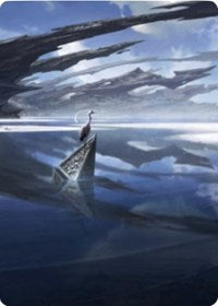 Seachrome Coast Art Card [Zendikar Rising Art Series] | Odin's Place