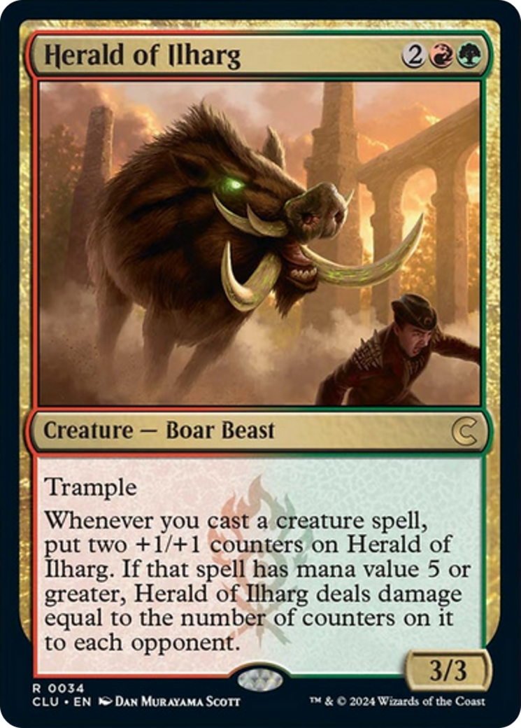 Herald of Ilharg [Ravnica: Clue Edition] | Odin's Place