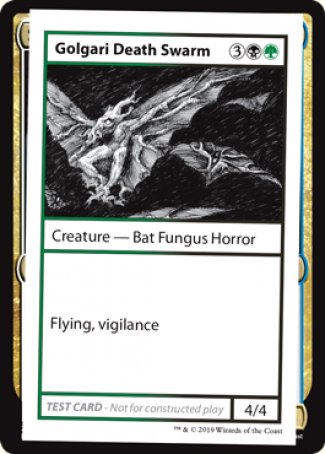 Golgari Death Swarm (2021 Edition) [Mystery Booster Playtest Cards] | Odin's Place