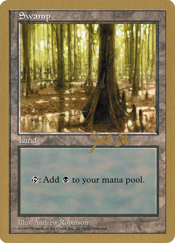 Swamp (js439) (Jakub Slemr) [World Championship Decks 1997] | Odin's Place
