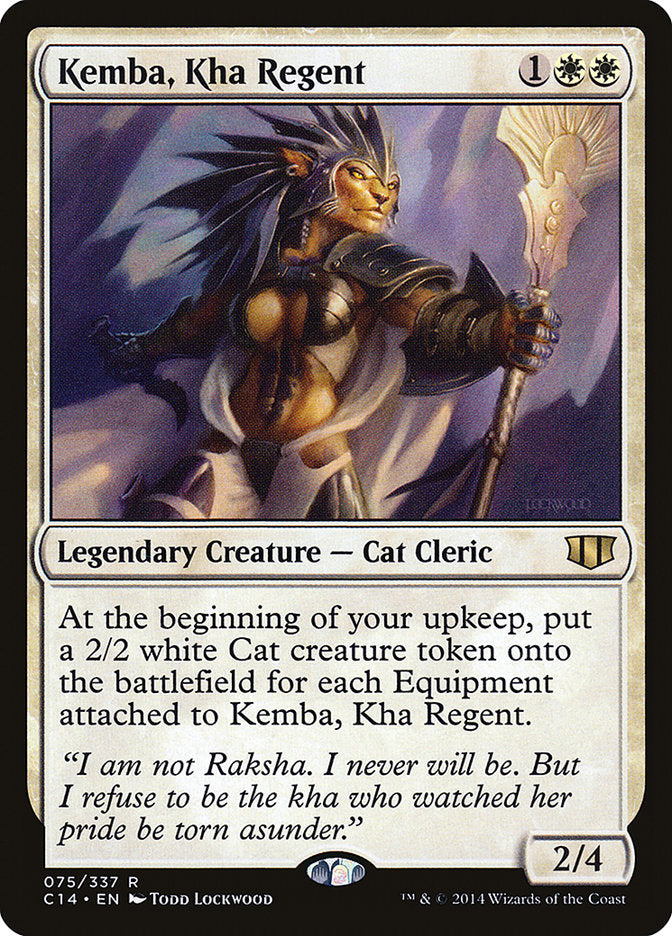 Kemba, Kha Regent (75) [Commander 2014] | Odin's Place