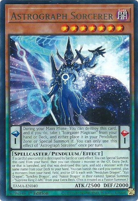 Astrograph Sorcerer [TAMA-EN040] Rare | Odin's Place