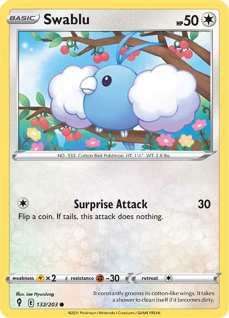 Swablu (132/203) [Sword & Shield: Evolving Skies] | Odin's Place