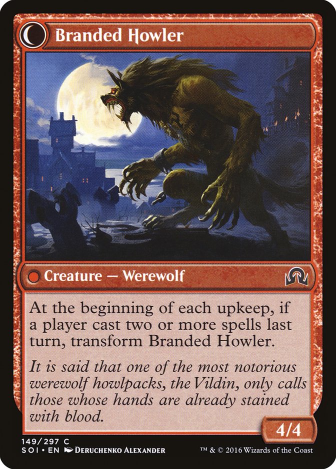 Convicted Killer // Branded Howler [Shadows over Innistrad] | Odin's Place