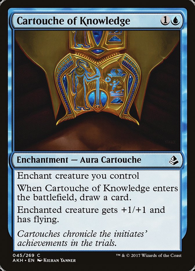 Cartouche of Knowledge (45) [Amonkhet] | Odin's Place
