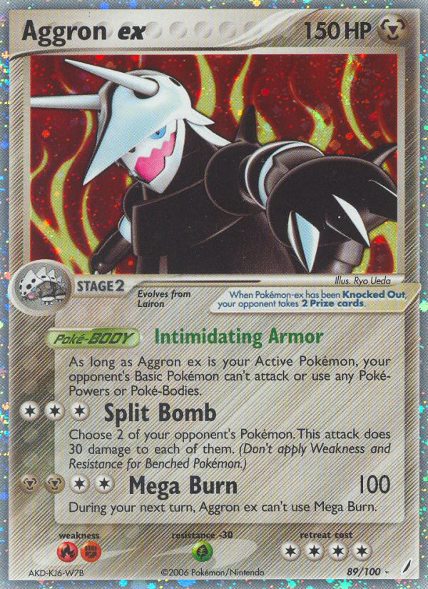 Aggron ex (89/100) [EX: Crystal Guardians] | Odin's Place