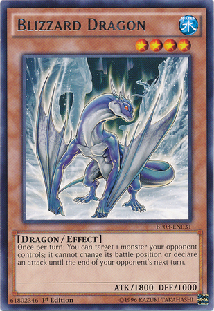 Blizzard Dragon [BP03-EN031] Rare | Odin's Place