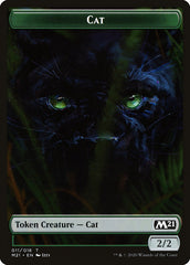 Beast // Cat (011) Double-Sided Token [Core Set 2021 Tokens] | Odin's Place