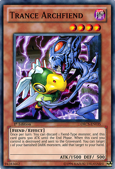 Trance Archfiend [ORCS-EN035] Common | Odin's Place