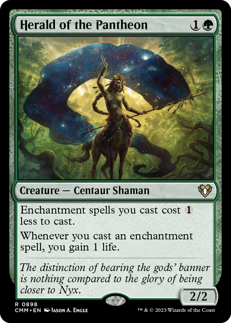 Herald of the Pantheon [Commander Masters] | Odin's Place