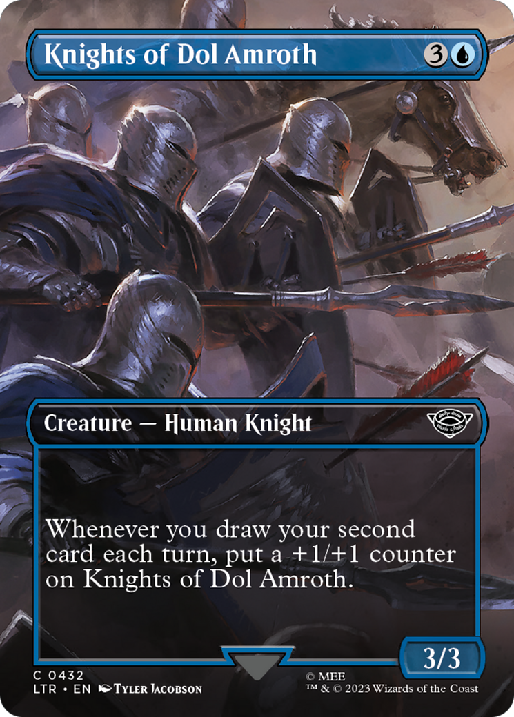 Knights of Dol Amroth (Borderless Alternate Art) [The Lord of the Rings: Tales of Middle-Earth] | Odin's Place