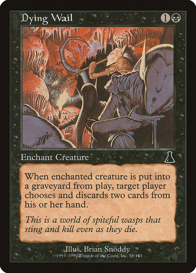 Dying Wail (58) [Urza's Destiny] | Odin's Place