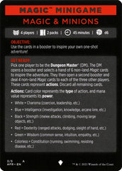 Magic & Minions (Magic Minigame) [Dungeons & Dragons: Adventures in the Forgotten Realms Minigame] | Odin's Place