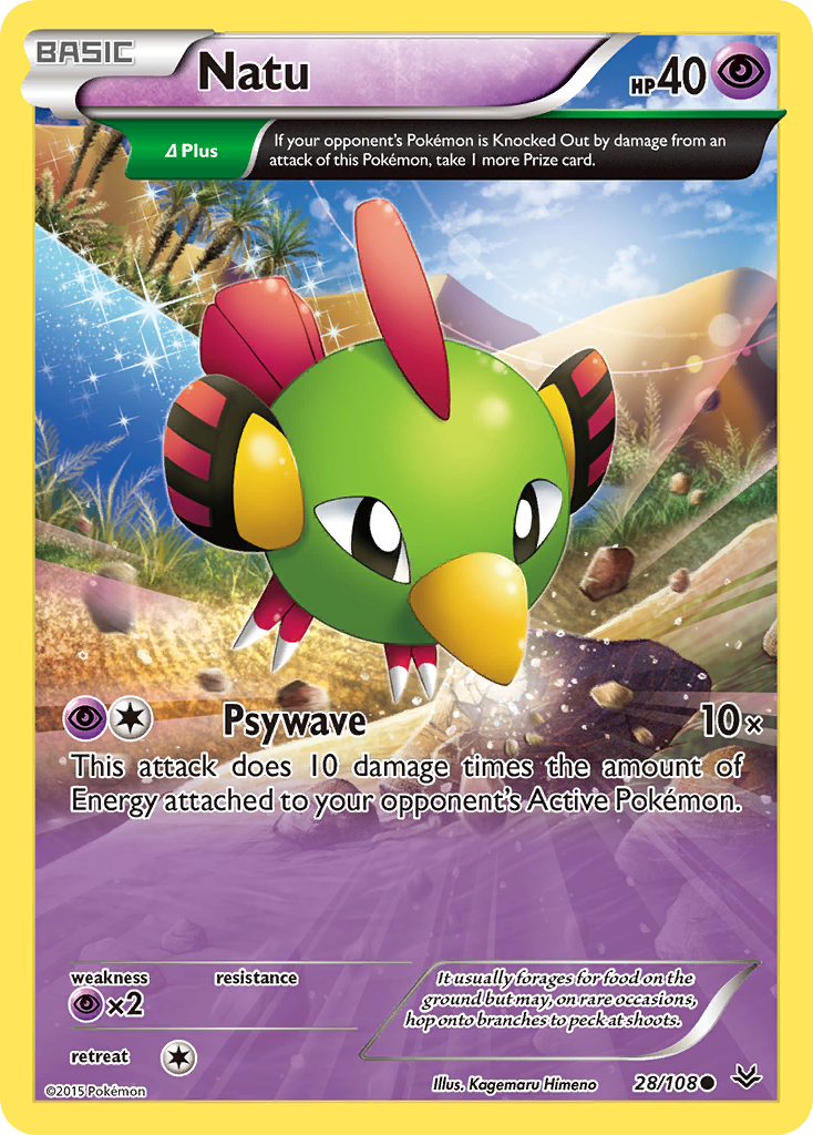 Natu (28/108) [XY: Roaring Skies] | Odin's Place