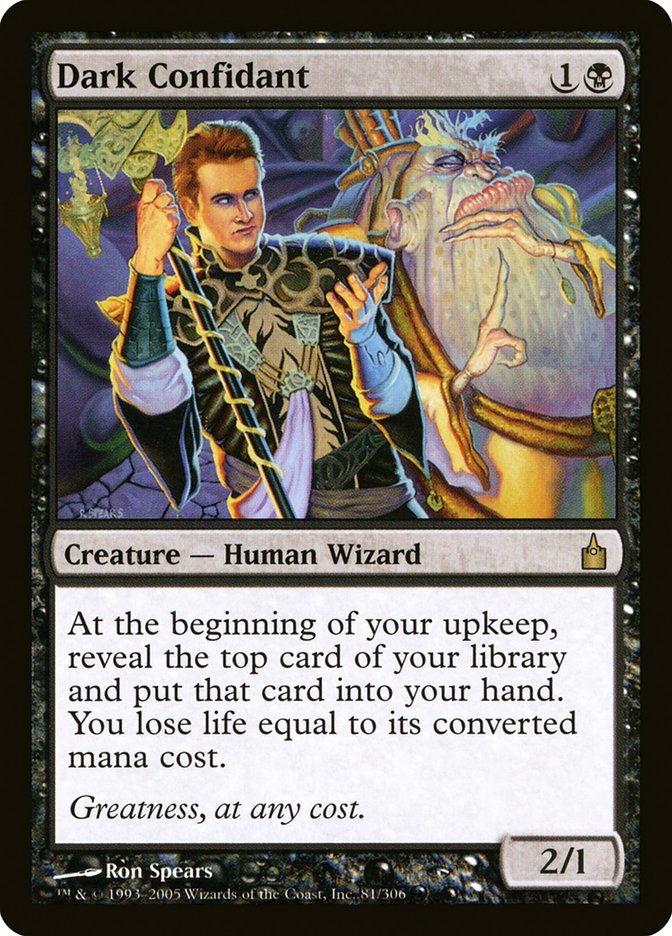 Dark Confidant (81) [Ravnica: City of Guilds] | Odin's Place