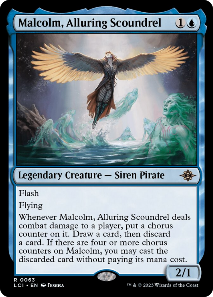 Malcolm, Alluring Scoundrel [The Lost Caverns of Ixalan] | Odin's Place