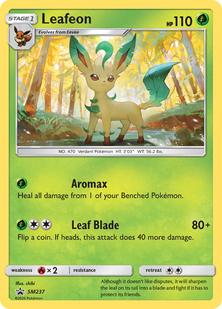 Leafeon (SM237) [Sun & Moon: Black Star Promos] | Odin's Place