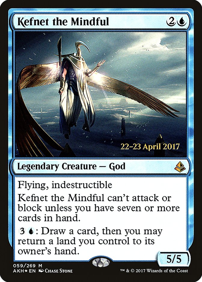 Kefnet the Mindful (59) [Amonkhet Prerelease Promos] | Odin's Place