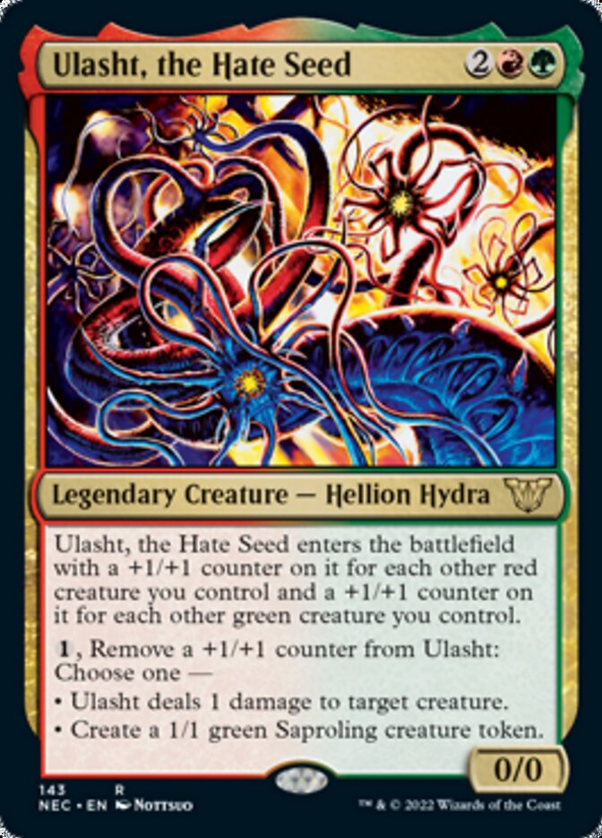 Ulasht, the Hate Seed [Kamigawa: Neon Dynasty Commander] | Odin's Place