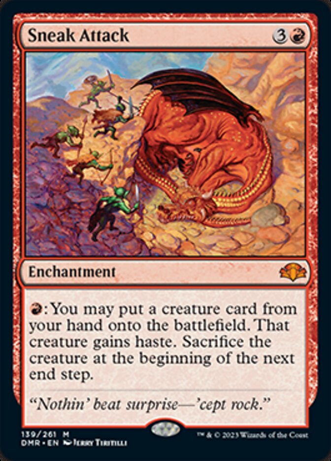 Sneak Attack [Dominaria Remastered] | Odin's Place
