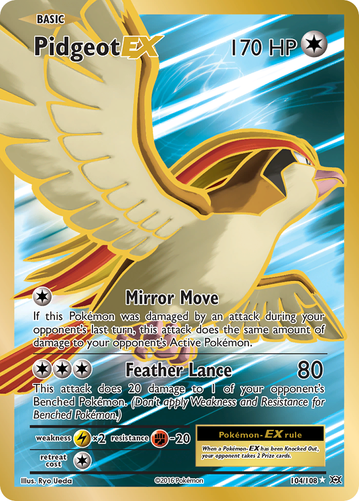 Pidgeot EX (104/108) [XY: Evolutions] | Odin's Place