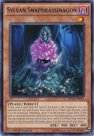 Sylvan Snapdrassinagon [MP15-EN014] Rare | Odin's Place