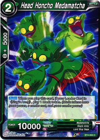 Head Honcho Medamatcha (BT4-063) [Colossal Warfare] | Odin's Place