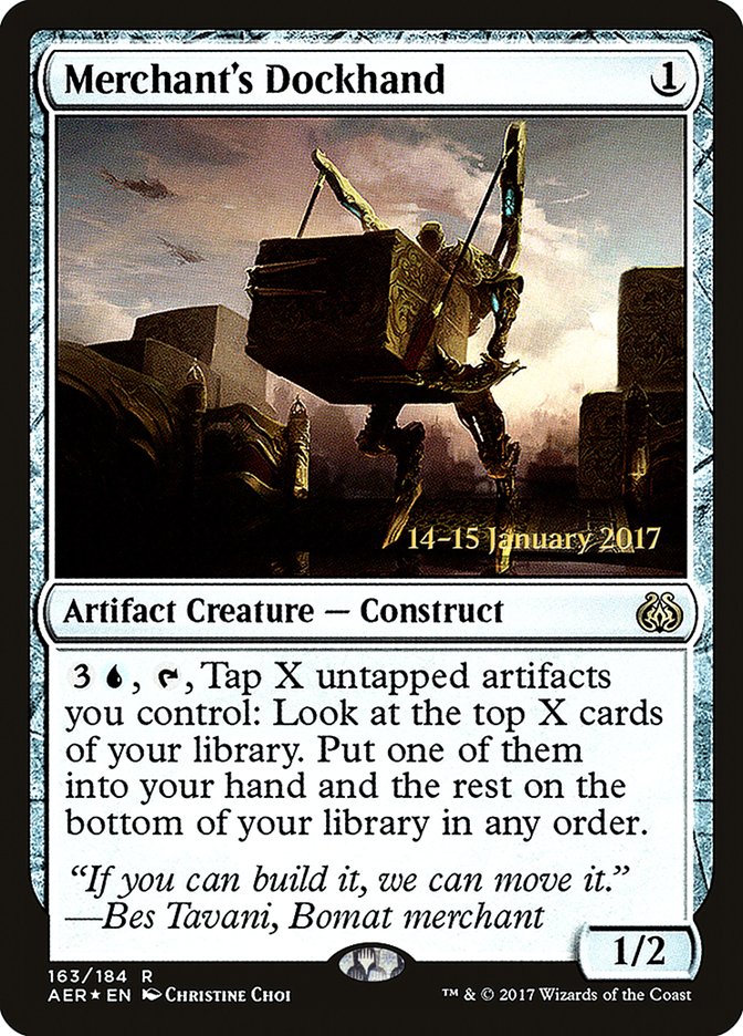 Merchant's Dockhand (163) [Aether Revolt Prerelease Promos] | Odin's Place