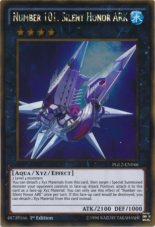 Number 101: Silent Honor ARK [PGL2-EN046] Gold Rare | Odin's Place
