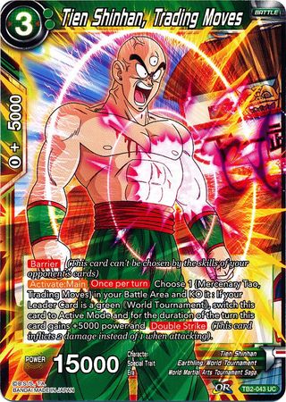 Tien Shinhan, Trading Moves (TB2-043) [World Martial Arts Tournament] | Odin's Place